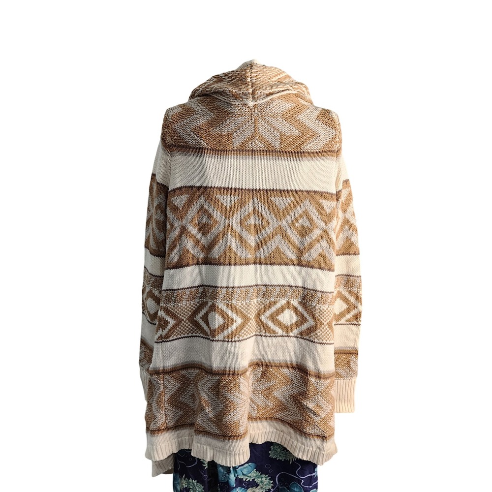 Old Navy Geometric Pattern Open Front Cardigan Sw… - image 8